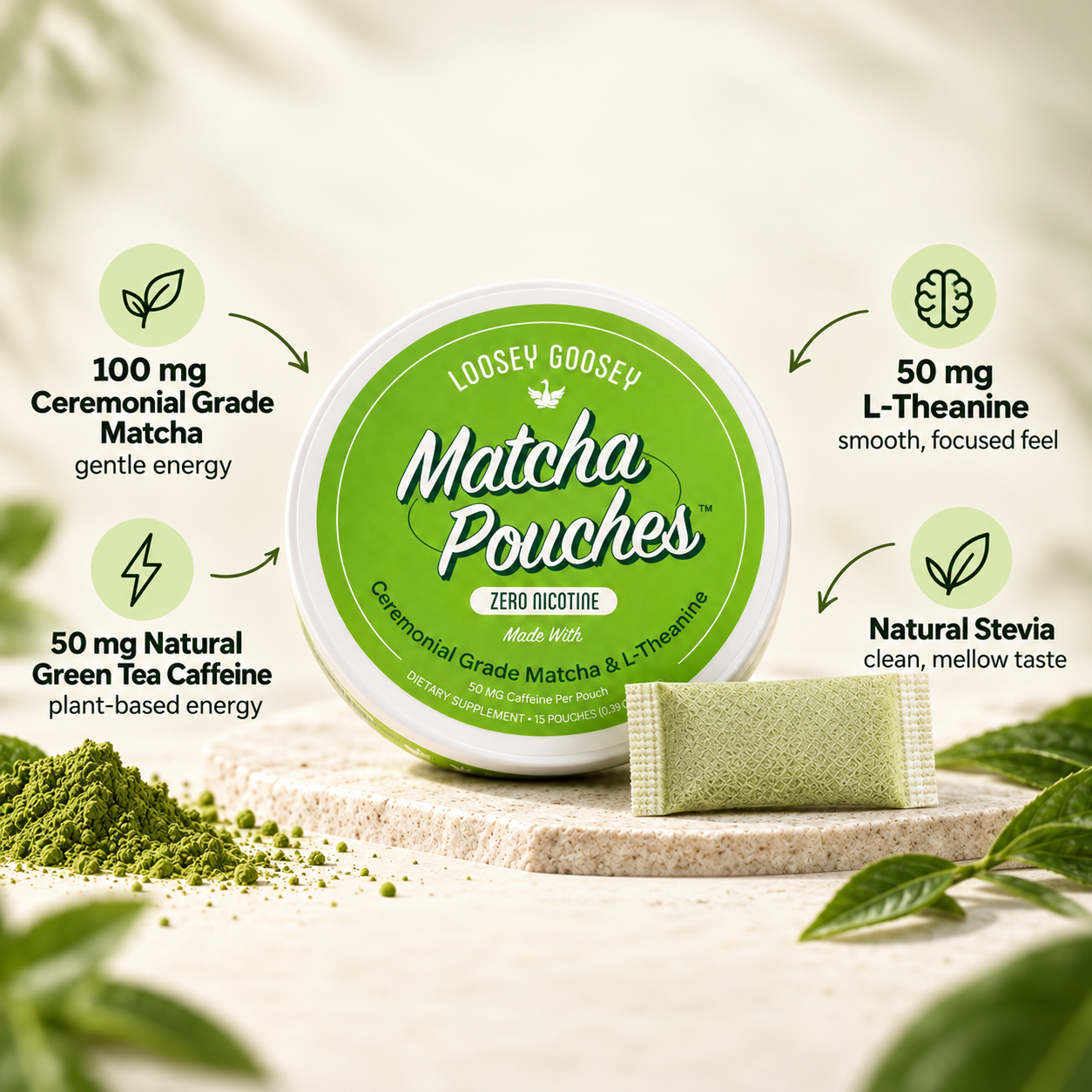 Matcha Pouches