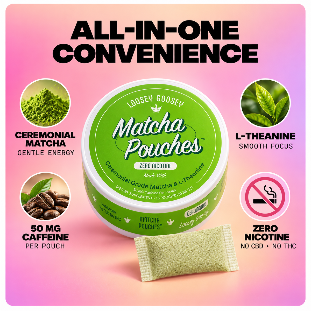 Matcha Pouches