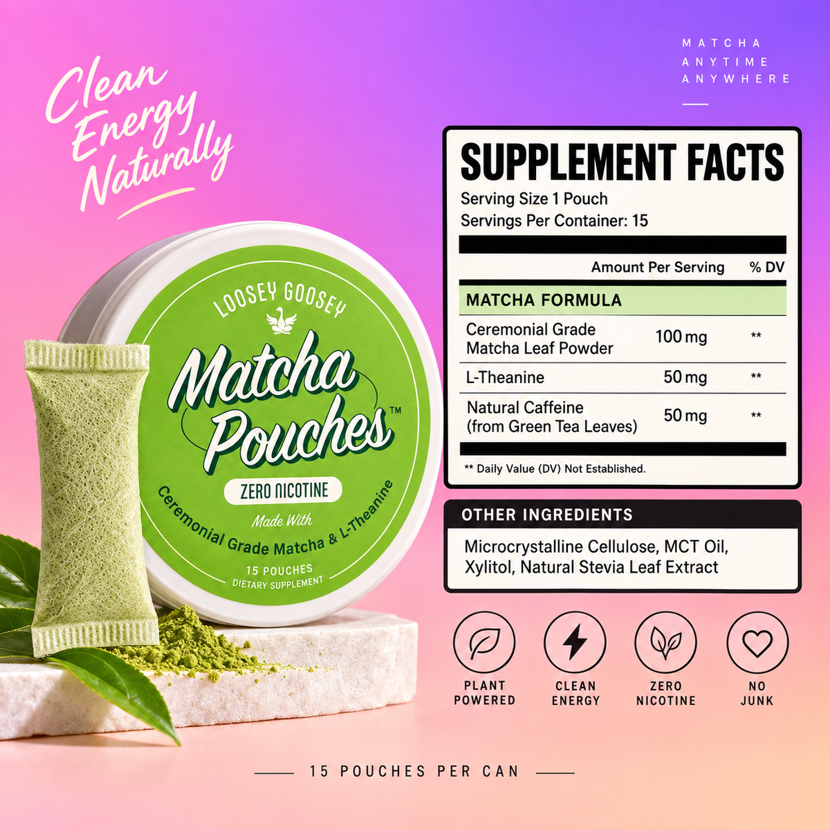Matcha Pouches